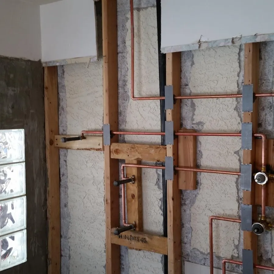 Copper pipe installation for Burst Pipe Repair in Harrisville